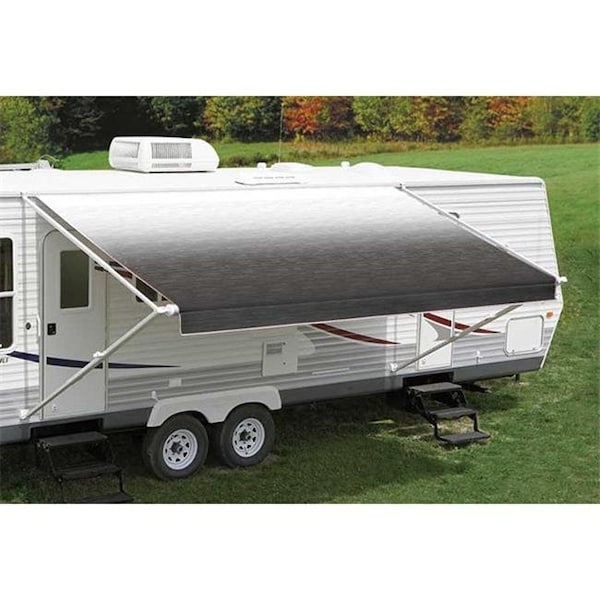 Carefree Colorado C6F-JU196E00 18 ft. 2 in. Awning Replacement Fabric; Black Shale Fade C6F-JU196E00 - main